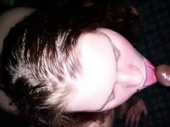 chubby-brunette-lass-sucking-on-a-black-shaft