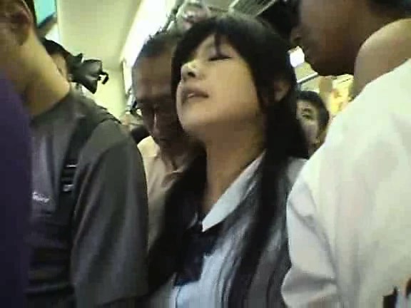 Innocent Schoolgirl Gangbanged In A Train at DrTuber photo